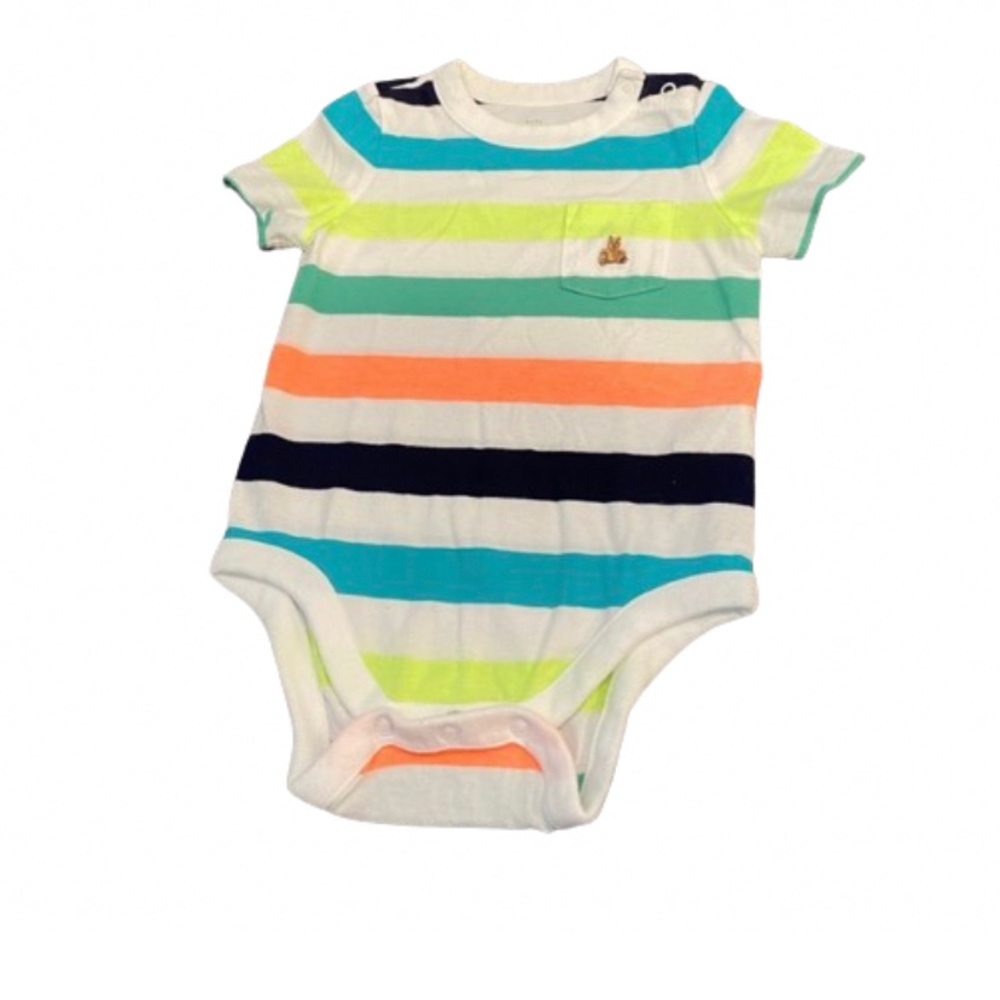 3/$25 | Baby Gap | Cute Multicolor Onesie Bodysuit,3-6 months